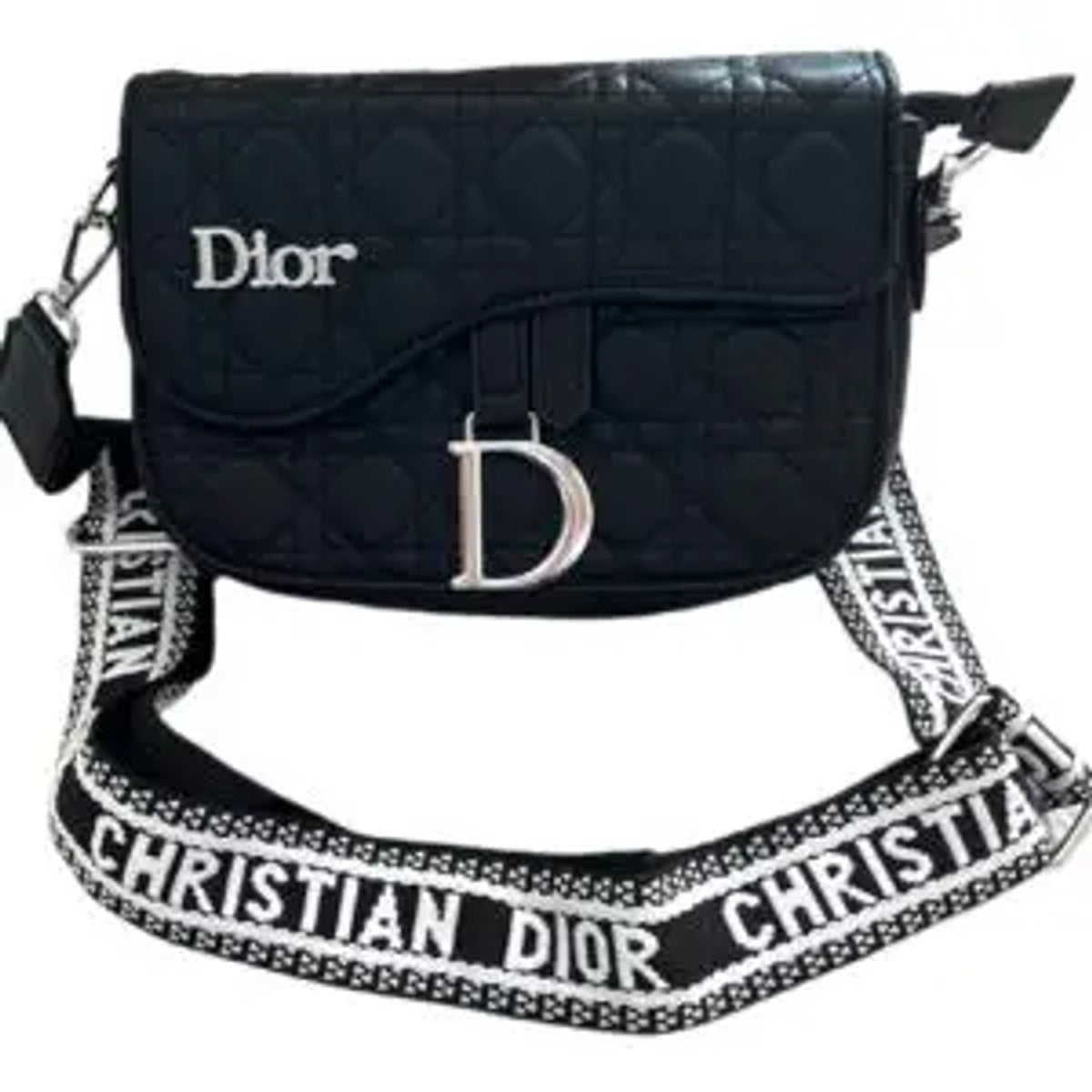 Dior Saddle Τσάντα Μαύρη