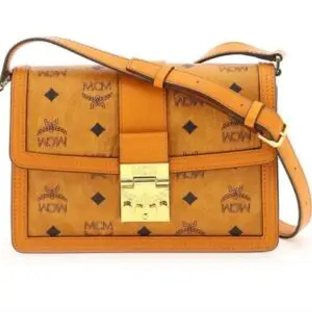 MCM Crossbody Cognac