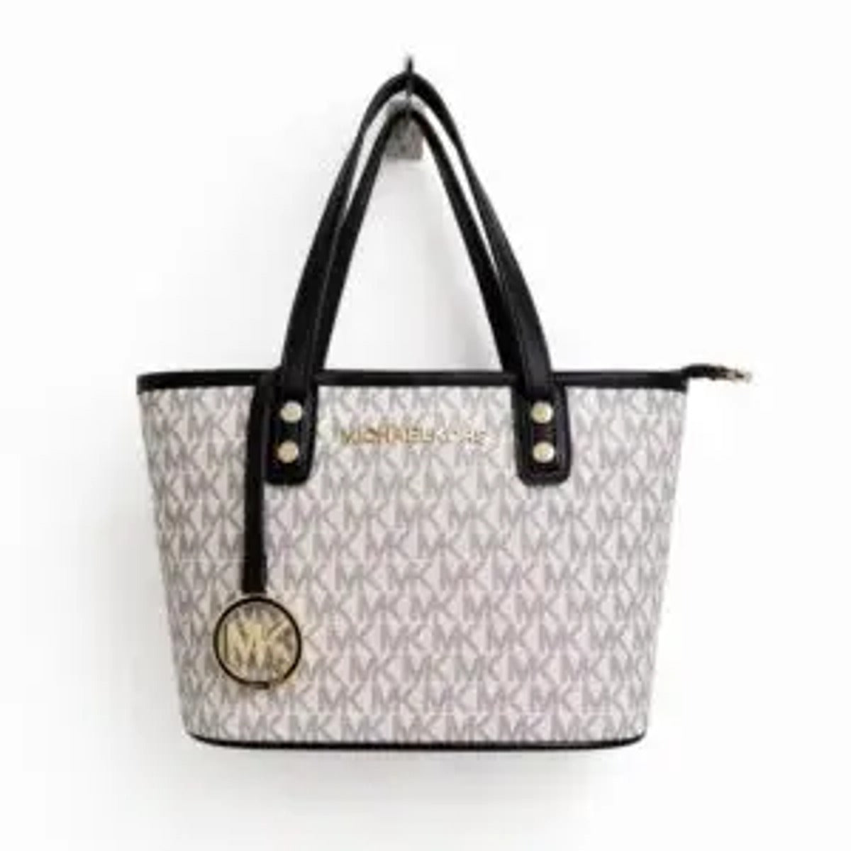 Michael Kors Tote Monogram Λευκή
