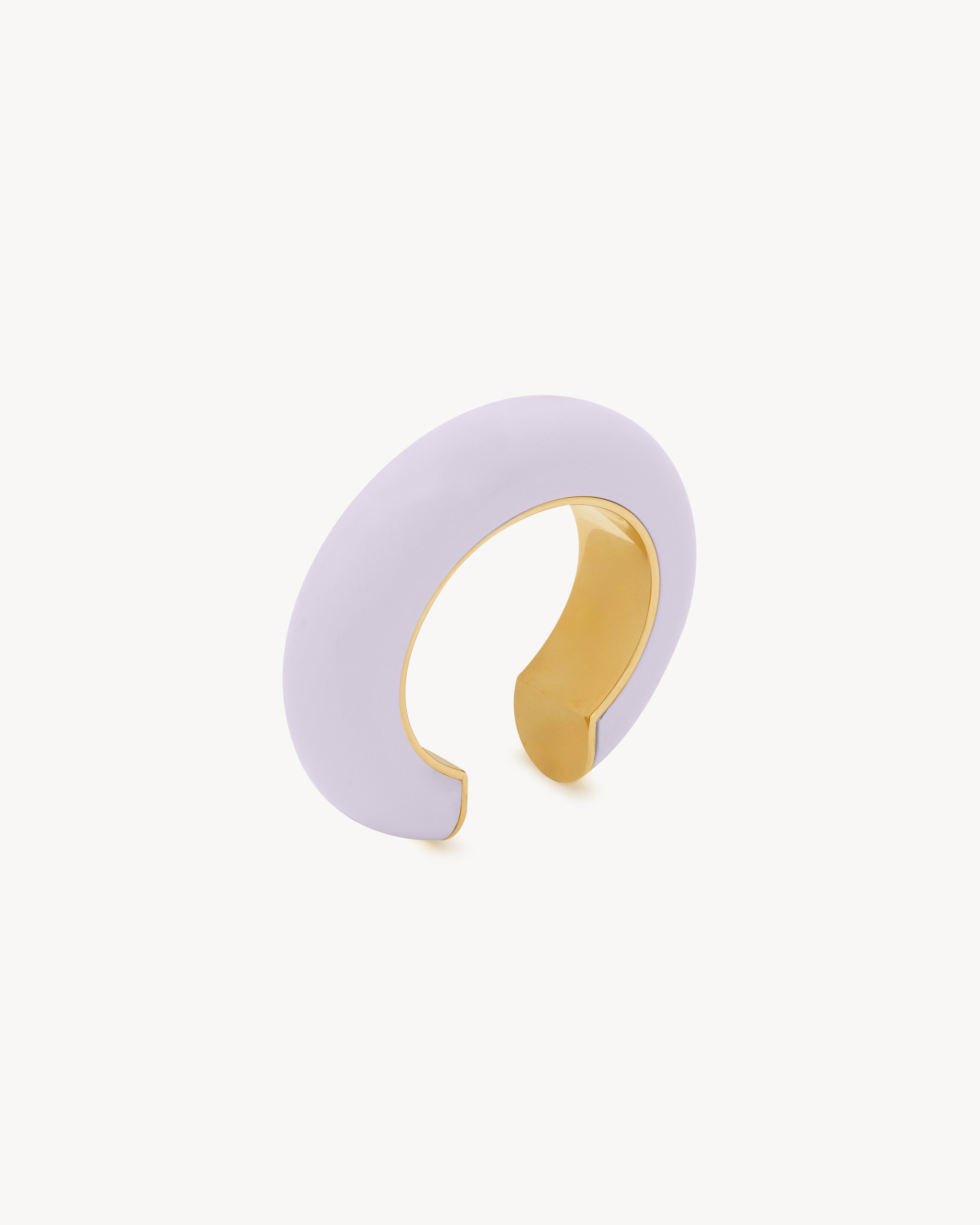 cambered cuff in resin and metal