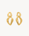 CASSANDRE link pendant earrings in metal