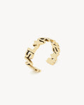 YSL PARIS cuff in metal