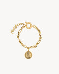 CASSANDRE medallion bracelet in metal