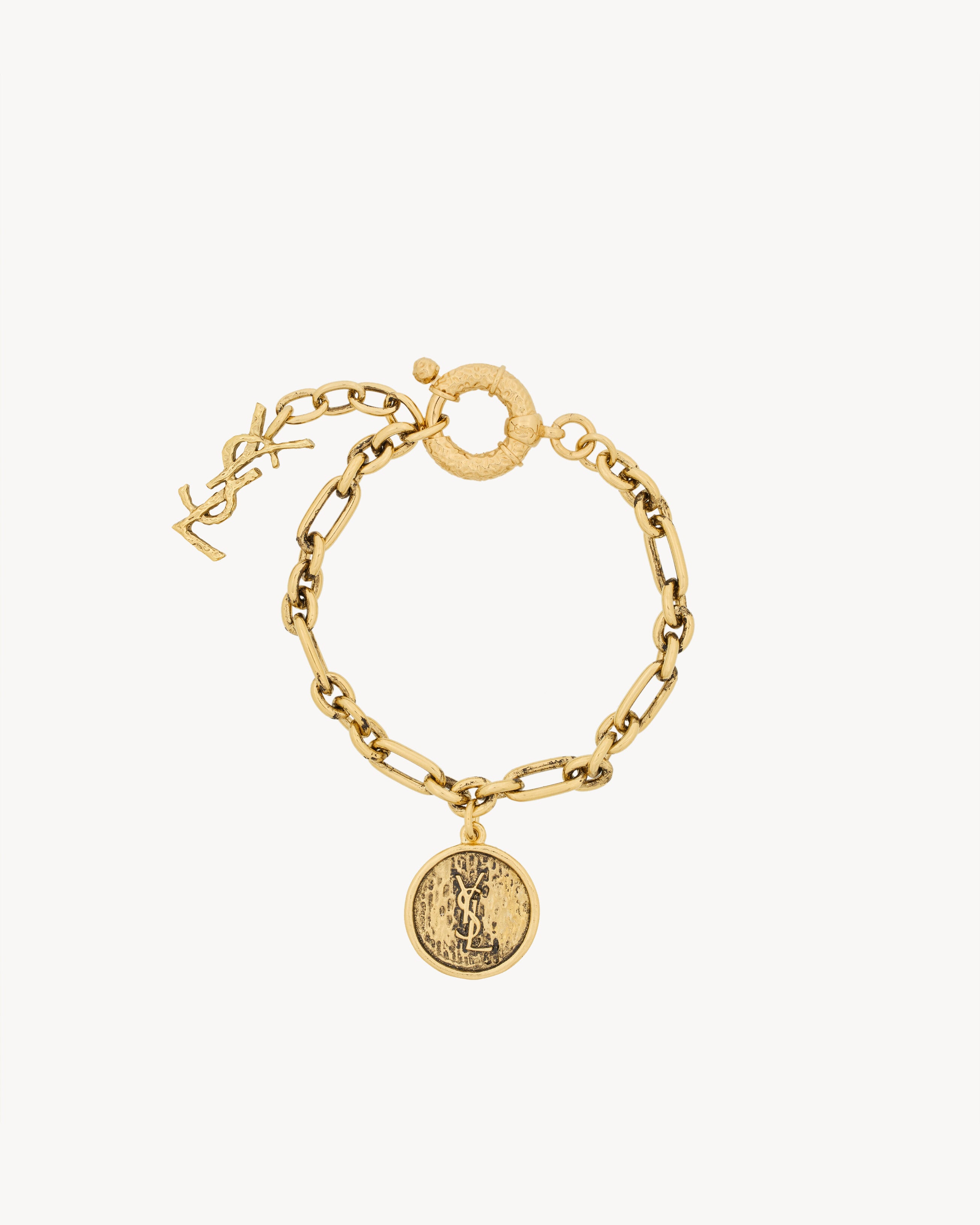 CASSANDRE medallion bracelet in metal