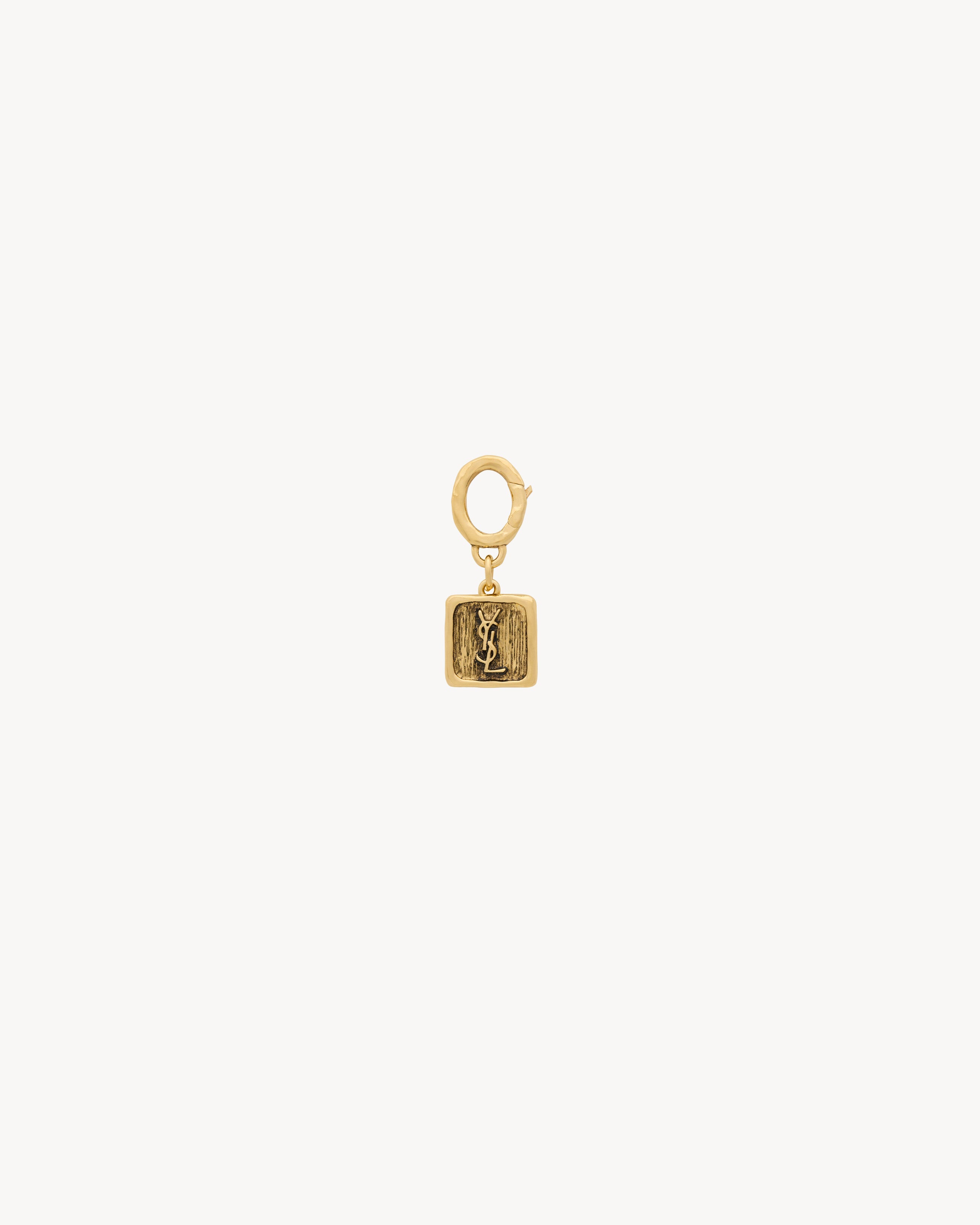 CASSANDRE square charm in metal