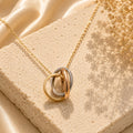 Cartier Κολιέ Trinity με Τρεις Κρίκους