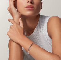 Juste un Clou bracelet, small model, diamonds