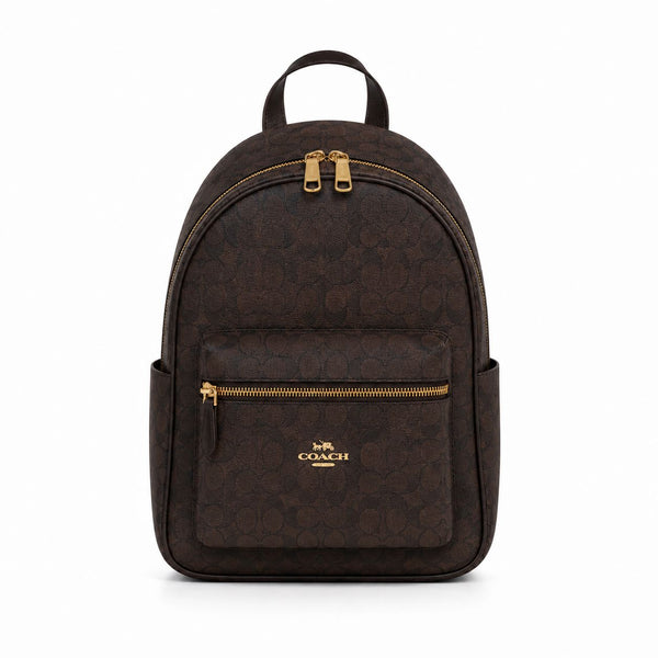 Coach Signature Canvas Backpack brown