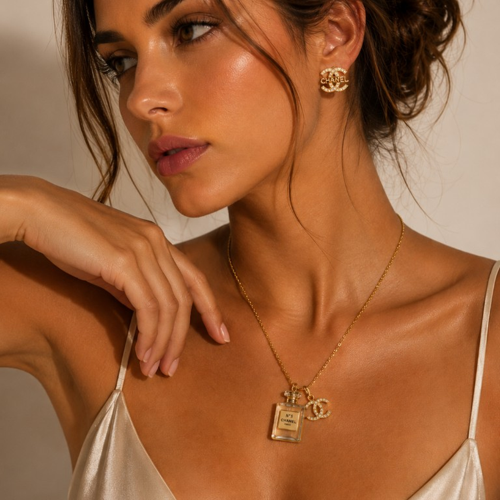 Chanel σκουλαρίκια CC — lifestyle φωτογραφία 2