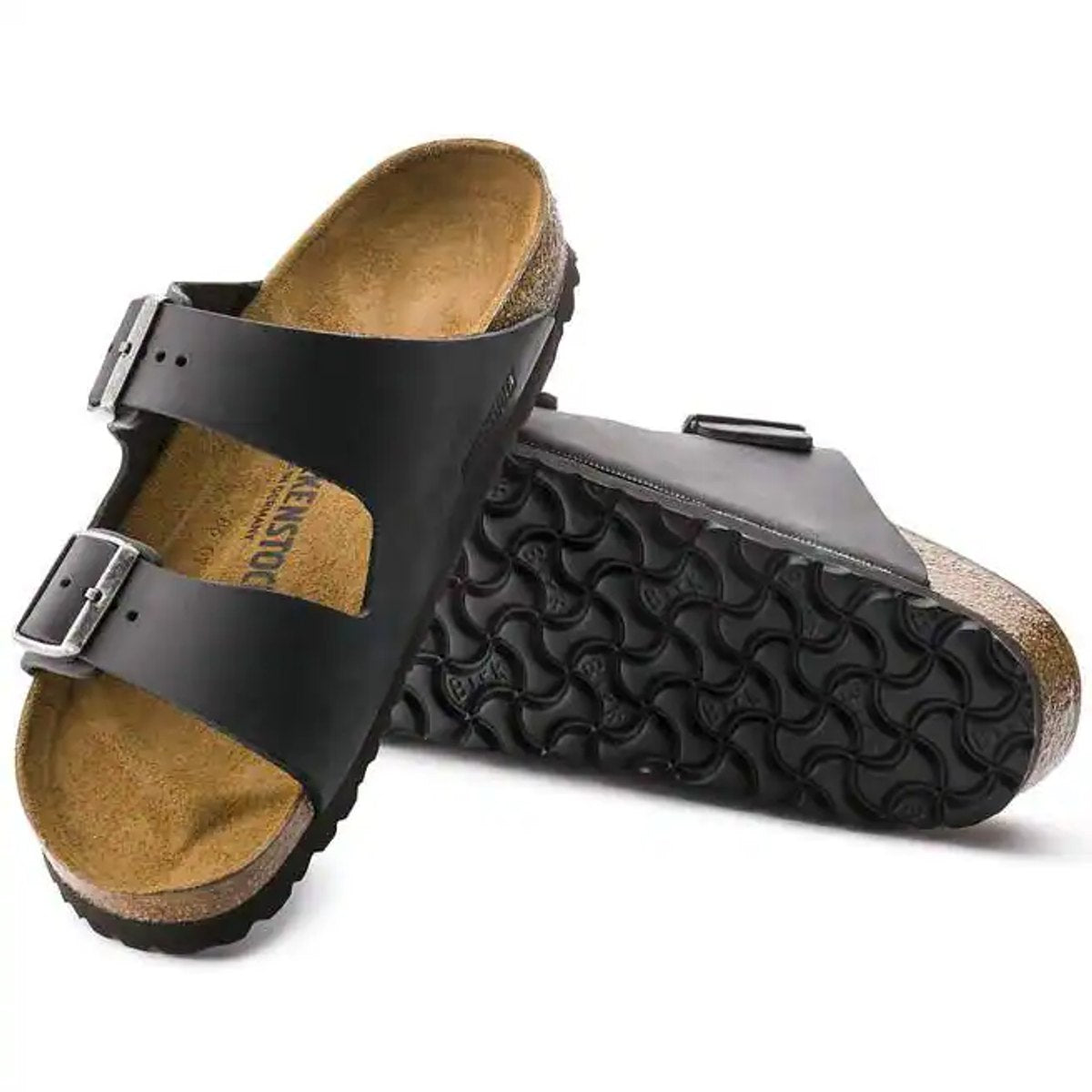 Γυναικεία Σανδάλια Birkenstock Cork Comfort με Ρυθμιζόμενους Ιμάντες Μαύρο
