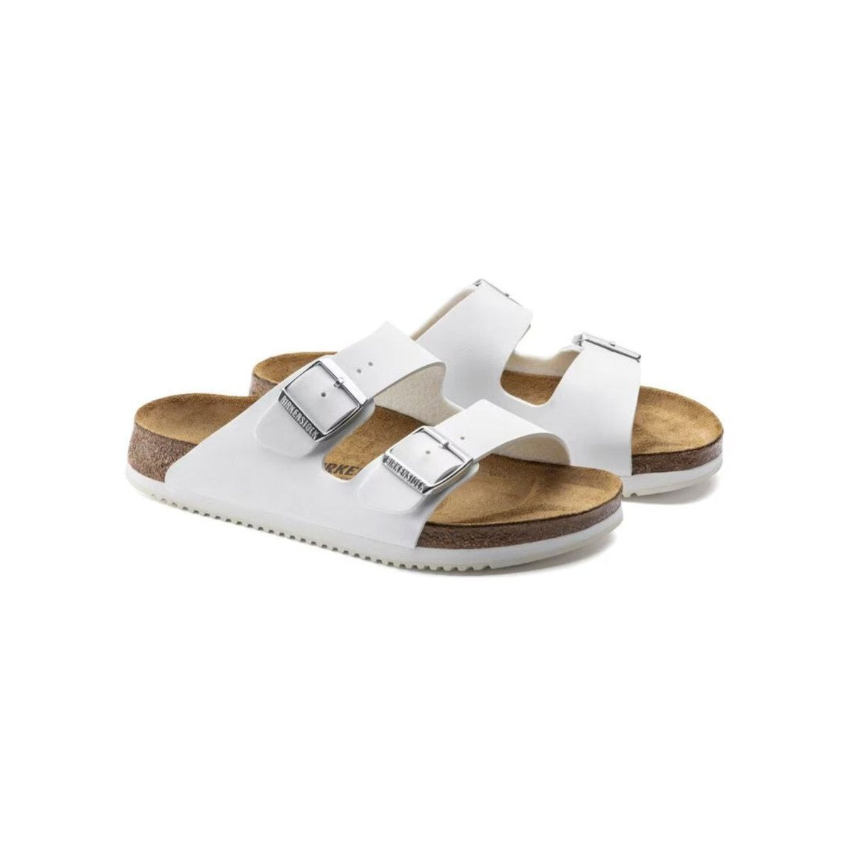 Γυναικεία Σανδάλια Birkenstock Cork Comfort με Ρυθμιζόμενους Ιμάντες Λευκό