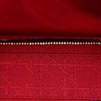 Dior Lady Dior Mini Cherry Red Quilted