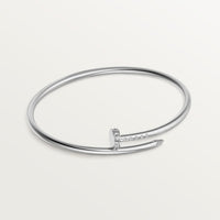 Juste un Clou bracelet, small model, diamonds