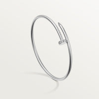 Juste un Clou bracelet, small model, diamonds