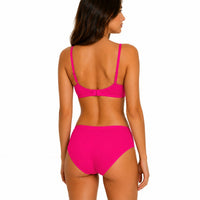 Sloggi Σετ 4 Σλιπ Comfort — Magenta & Mint magentaBack