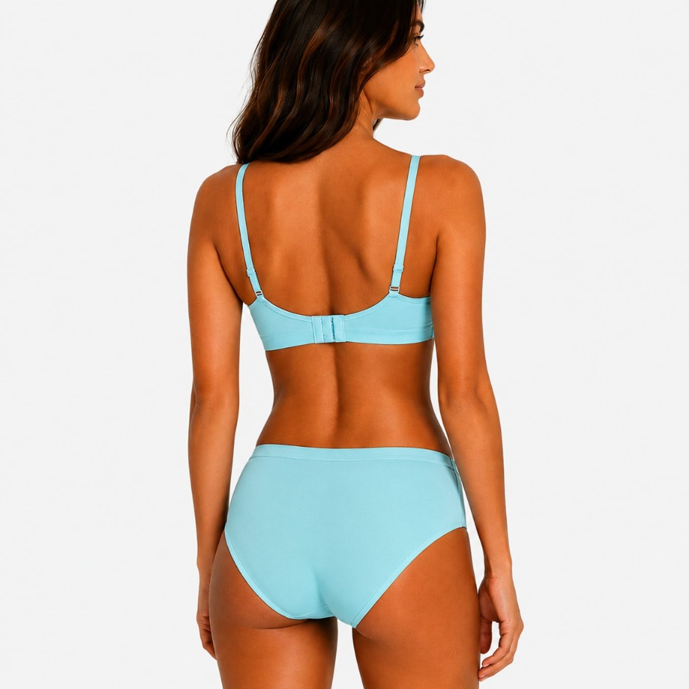 Sloggi Σετ 4 Σλιπ Comfort — Magenta & Mint mintBack