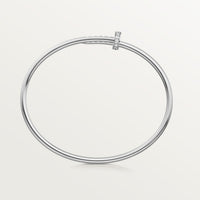 Juste un Clou bracelet, small model, diamonds